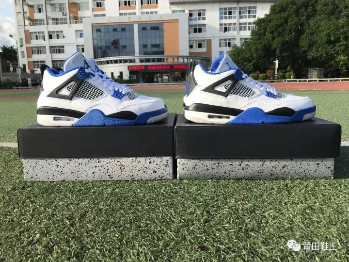 到底该不该买莆田鞋，今天带来AJ4赛车蓝莆田鞋和正品鞋的对比！