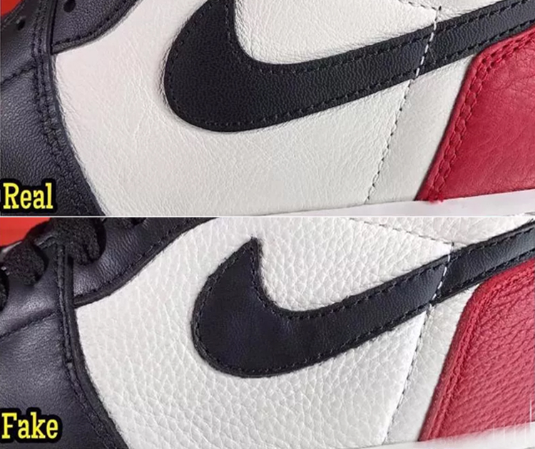 依赖虎扑鉴定？AJ 1球鞋真假对比，GET这些技巧不会被骗