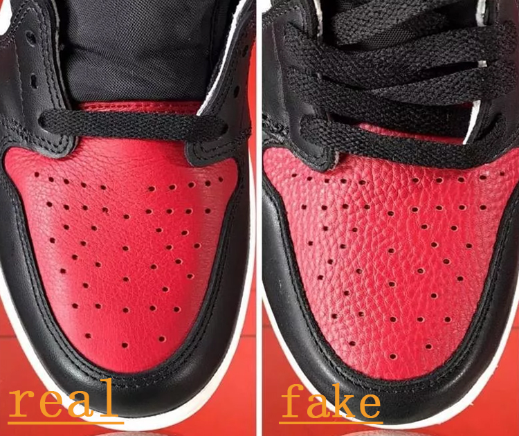 依赖虎扑鉴定？AJ 1球鞋真假对比，GET这些技巧不会被骗